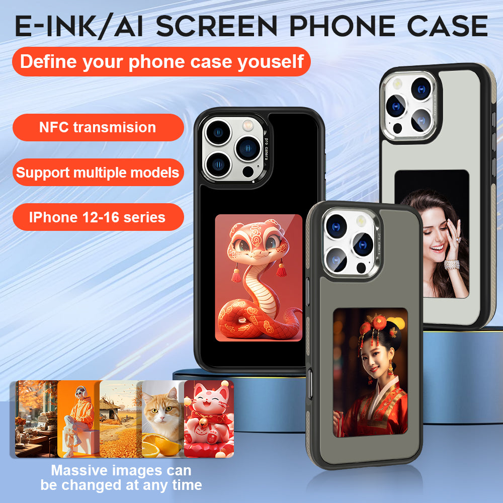 New Four Color High Definition Electronic Ink Screen Mobile Phone case High Quality Nfc Ink Screen Mobile Phone case Best Price