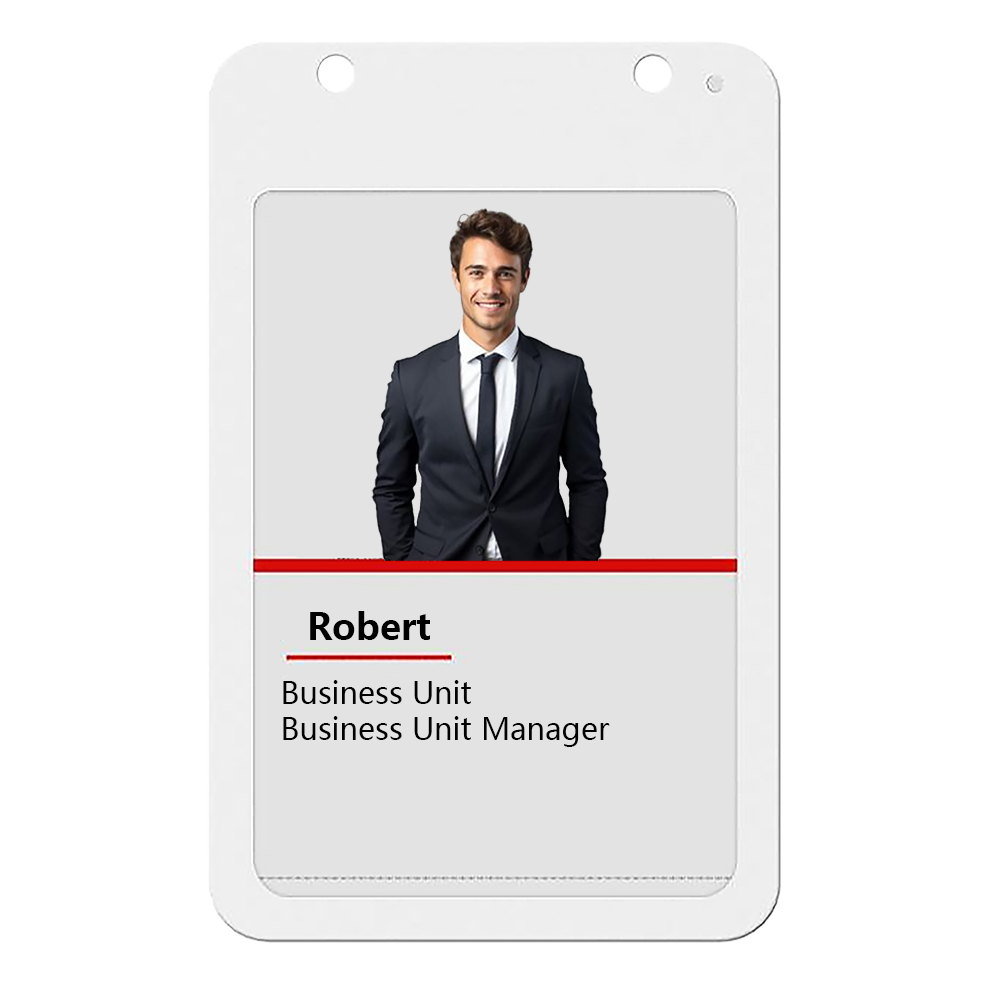 4.0-inch Electronic Ink Screen Smart Employee Card Supports NFC Access Control and Real-time Attendance with Colorful Dynamics