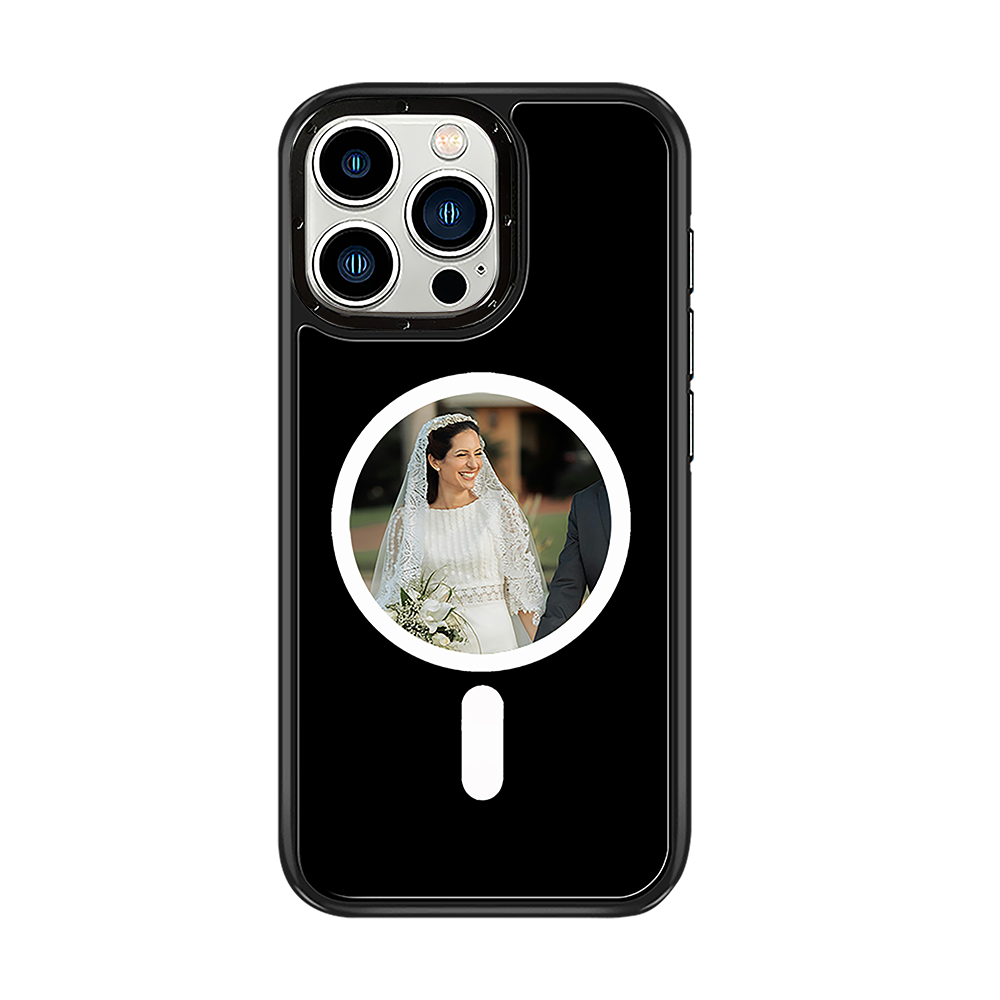 Six Colours Full Colour E-ink Screen iPhone case Round Window Magnetic Fast Charging Support Pattern Dynamic Update