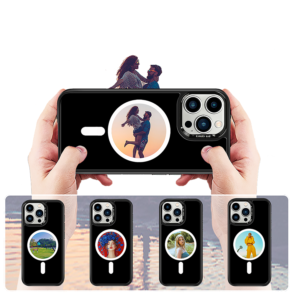 For iPhone 15 Phone case E6 E-ink E-paper NFC Six Colors E-ink Phone case Compatible with Magsafe Wireless Charger for iPhone