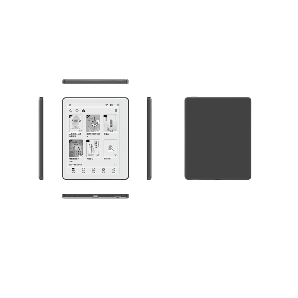 E Book Reader 5.76 Inch E Ink Technology E-Reader Devices Lightweight 1GB 16GB Eye Friendly E Paper for Android