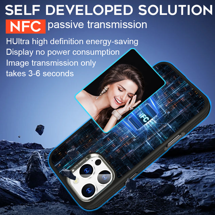 New Four Color High Definition Electronic Ink Screen Mobile Phone case High Quality Nfc Ink Screen Mobile Phone case Best Price