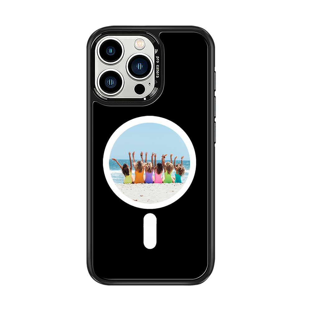 Six-colour E-Ink Screen Phone case Variable Pattern Dynamic E-paper Magnetic Wireless Charging NFC for iPhone Full Series