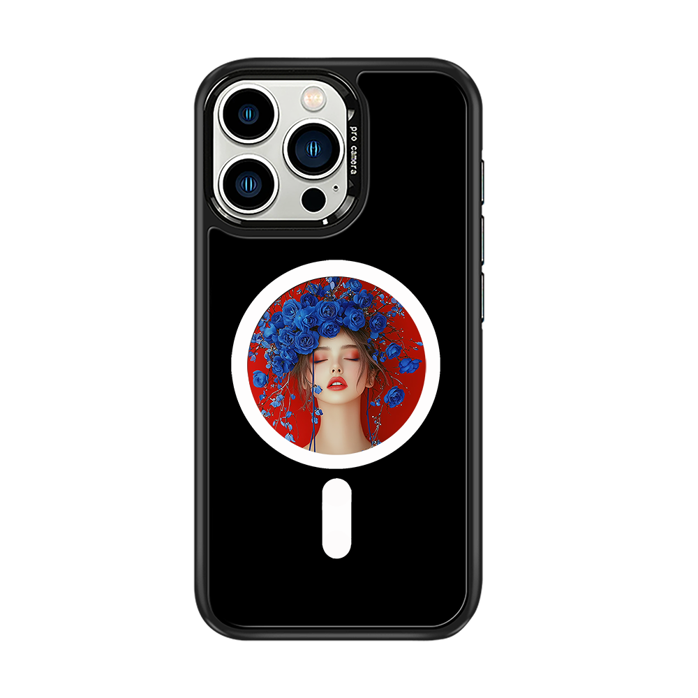 E-Ink Screen Black Tech Phone Case 6 Colours Dynamic Display & Magnetic Fast Charging & NFC Compatible with iPhone 12-16