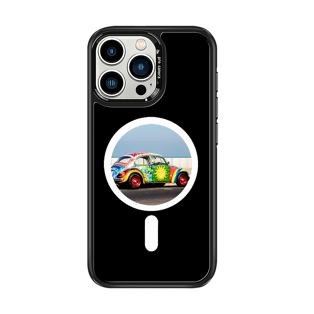 Six Colours E6 E-ink for iPhone Pro Magnetic E-paper Phone Case iPhone Full Compatible Dynamic UI & Wireless Fast Charging