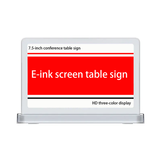 7.5-inch High-definition Electronic Paper Conference Table Sign Can Be Customized, Factory Direct Bluetooth Wireless Table Sign