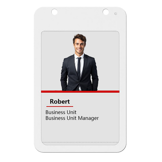 4.0-inch Electronic Ink Screen Smart Employee Card Supports NFC Access Control and Real-time Attendance with Colorful Dynamics