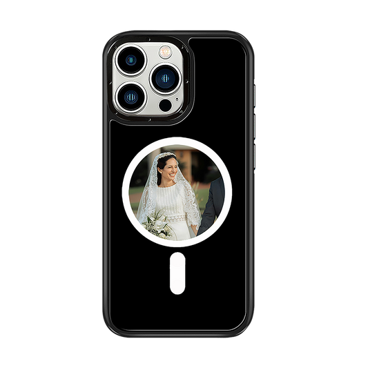 Six Colours Full Colour E-ink Screen iPhone case Round Window Magnetic Fast Charging Support Pattern Dynamic Update