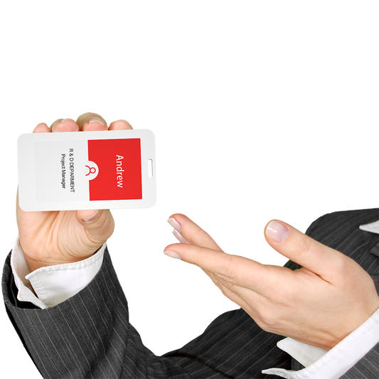 Electronic Ink Screen Employee Card Bluetooth Visitor Card Access Control Sign-in Smart Work Card Office Electronic Badge