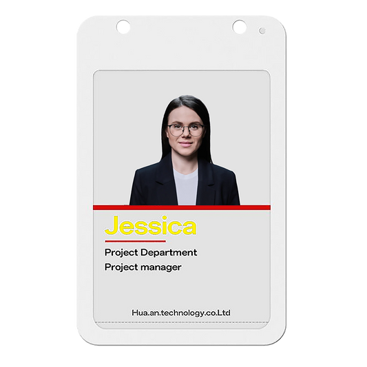 2025 4-Color 4.0-inch E-Ink Screen Portable Employee Card Access Card E-Paper Changeable Pattern Magic Card Mobile Photo Frame