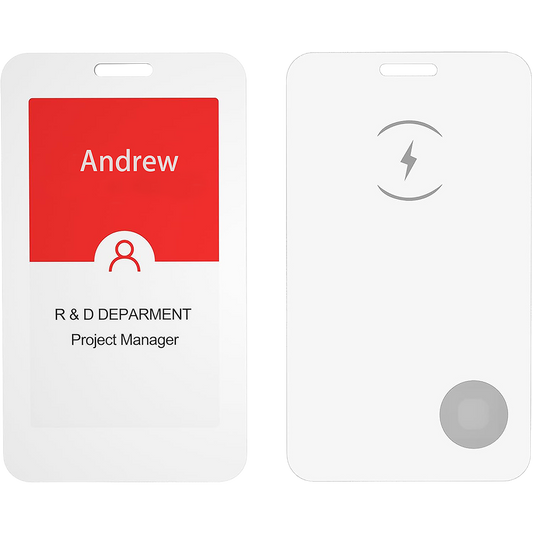 Employee Badges Smart ID Cards Paperless NFC Four-color Smart Labels Aviation Labels 4-color ID Badges Bluetooth