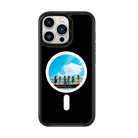 Six Colour E Ink 2025 Hot Sale for Iphone Ink Case Nfc Enabled E Ink Screen Diy Smart Display Wallpaper Cell Mobile Phone Case