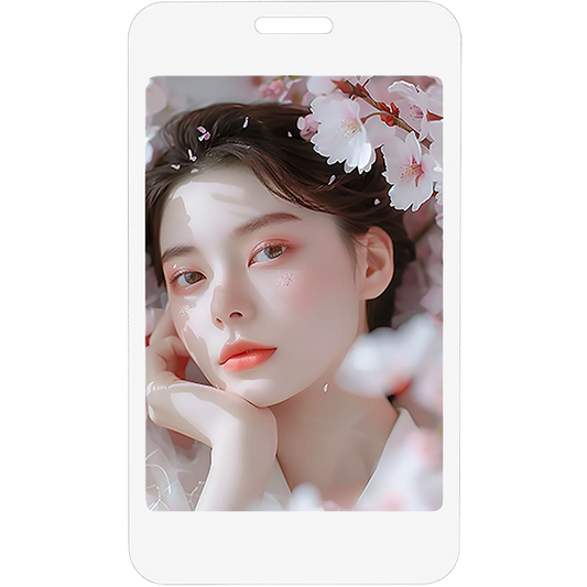 High-definition Four-color NFC Ink Screen Tag Pendant Work Card Access Card Reusable Identity Label Multi-function Image Changer