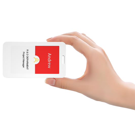 4.0 Inch 4 Color Ink Screen Electronic Paper Badge Office Electronic Employee Badge Access Control NFC E-ink Price Tag ESL