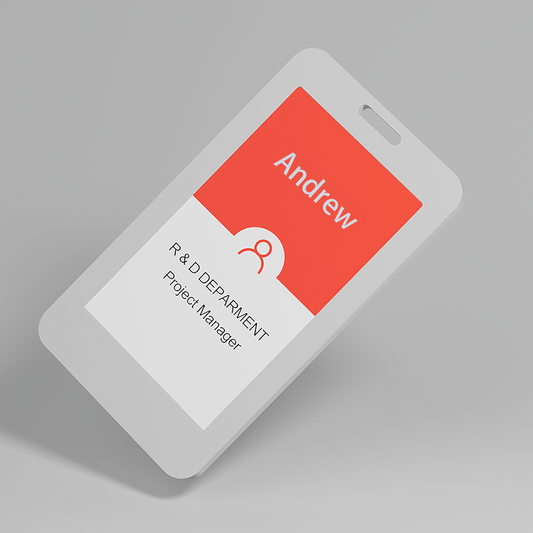 E-Ink Screen Intelligent Work Card Support Bluetooth Bulk Custom E-paper Employee ID Card Wholesale Discount