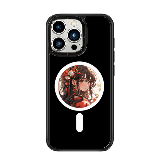 For iPhone 16 Pro Max E-Ink Phone Case Compatible with NFC 6-Color TPU + PC Back Cover AI NFC Phone Case E-paper Phone Cave