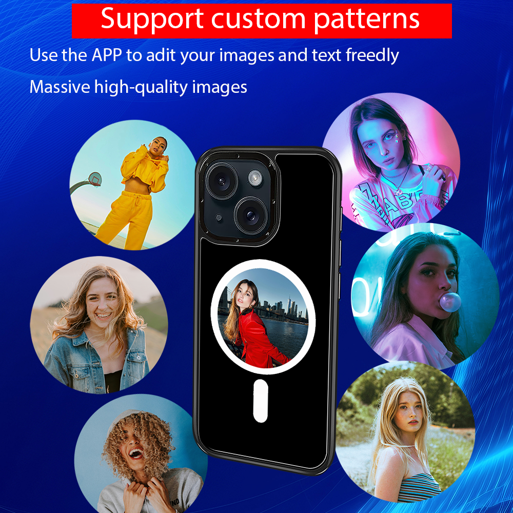 HD Round Window Full Color E-ink Screen Phone Case for iPhone 16 16pro &16pro Max Wholesale
