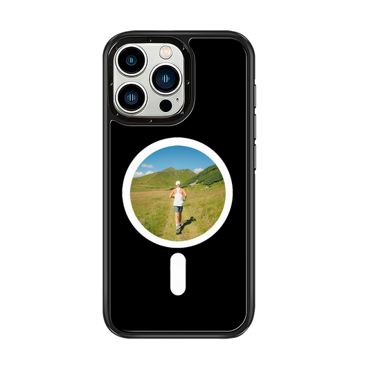 Smart NFC Mobile Phone Case iPhone 17 16 15 14 13 Pro Max Six-Color E-Ink Screen Customizable DIY Pattern Shockproof TPU Case