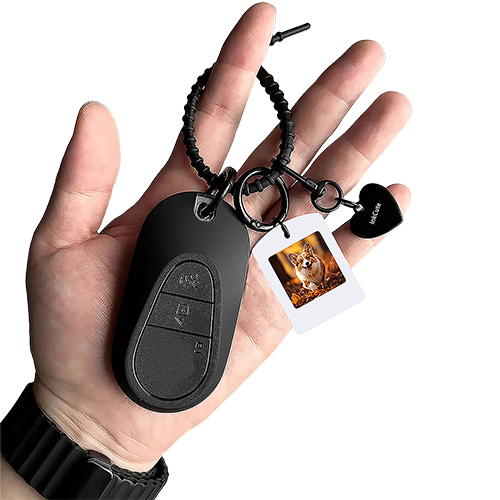 Nfc Pet Electronic Tag High-definition Four-color Ink Screen Keychain Anti-lost Device Factory Price Discount