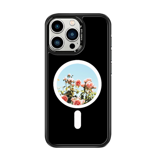 Premium DIY Smart NFC E-ink Case for iPhone 16/15/14/13Pro Max Luxury Design Photo Projection Shockproof Soft TPU
