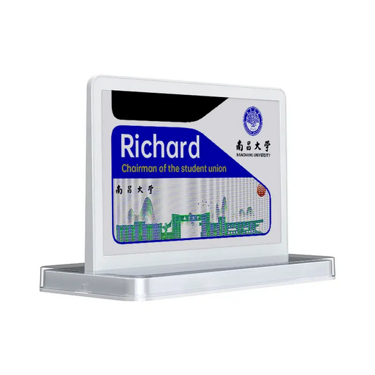 7.5-inch E-ink E-paper HD Bluetooth Photovoltaic Table Sign E-paper Ink Screen Sign Wireless Conference Table Sign