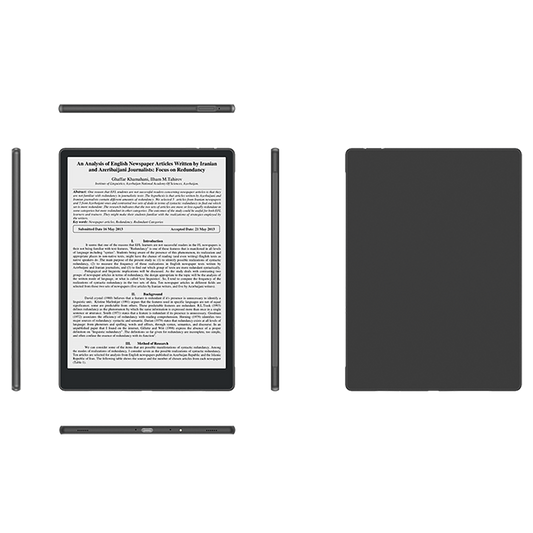 Customizable 8.2-inch E-reader with Android 11 Reading App 4GB + 64GB BT5.0 and E-paper Ink Screen PPI 300
