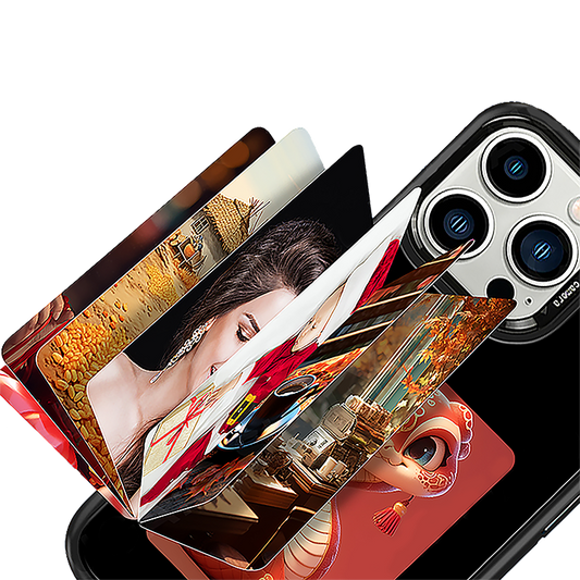 HD 4 Colours 4 Inch Durable Smart Nfc Ink Screen Mobile Phone case Factory Wholesale Durable High Material Mobile Phone case