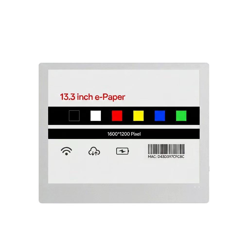 13.3-inch 6-Color WiFi E-Paper Doorplate Label