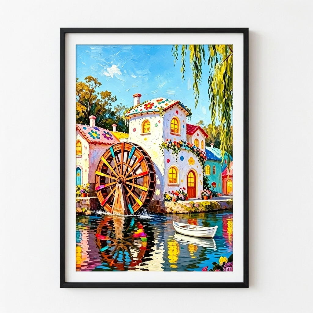 31.5-inch E6 Full-Color E-Paper Photo Frame