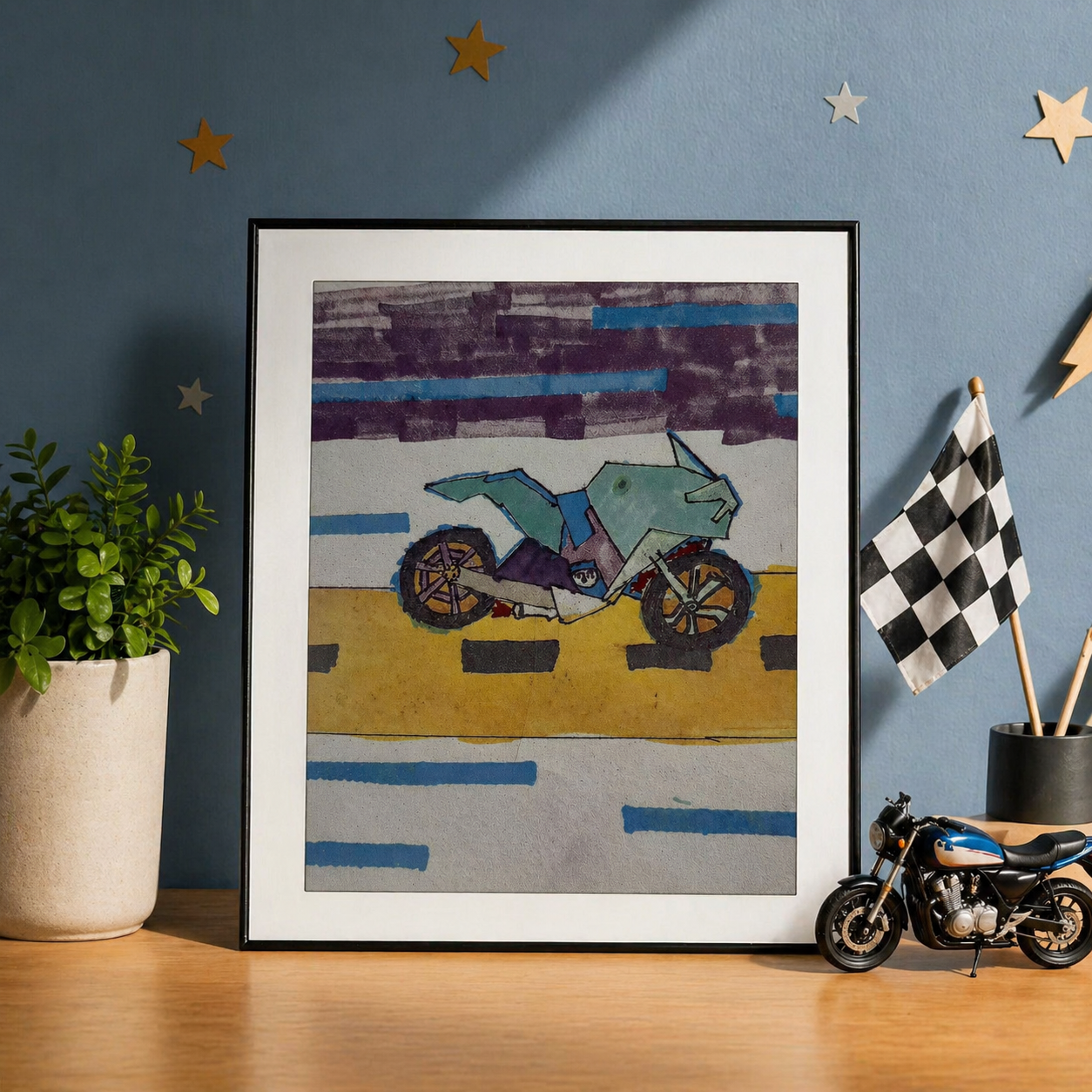 13.3-inch E6 Full-Color E-Paper Photo Frame