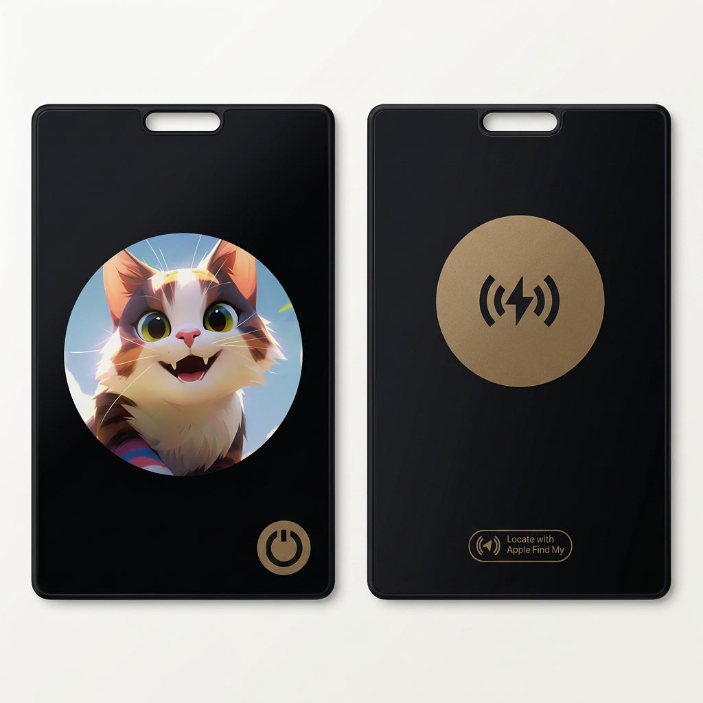 1.69-inch E6 Full-Color E-Paper Anti-Lost Tracker