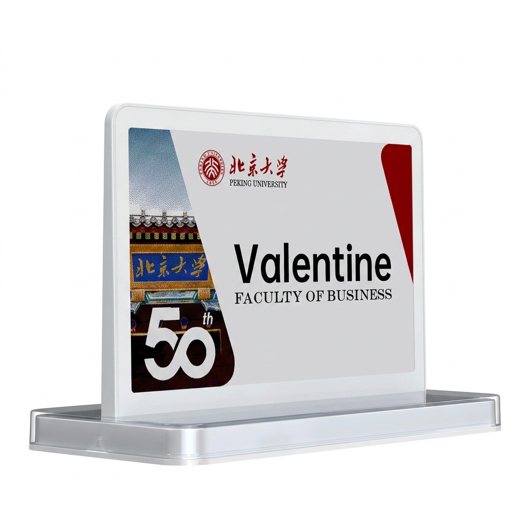 7.5-inch E6 E-Paper Conference Table Sign